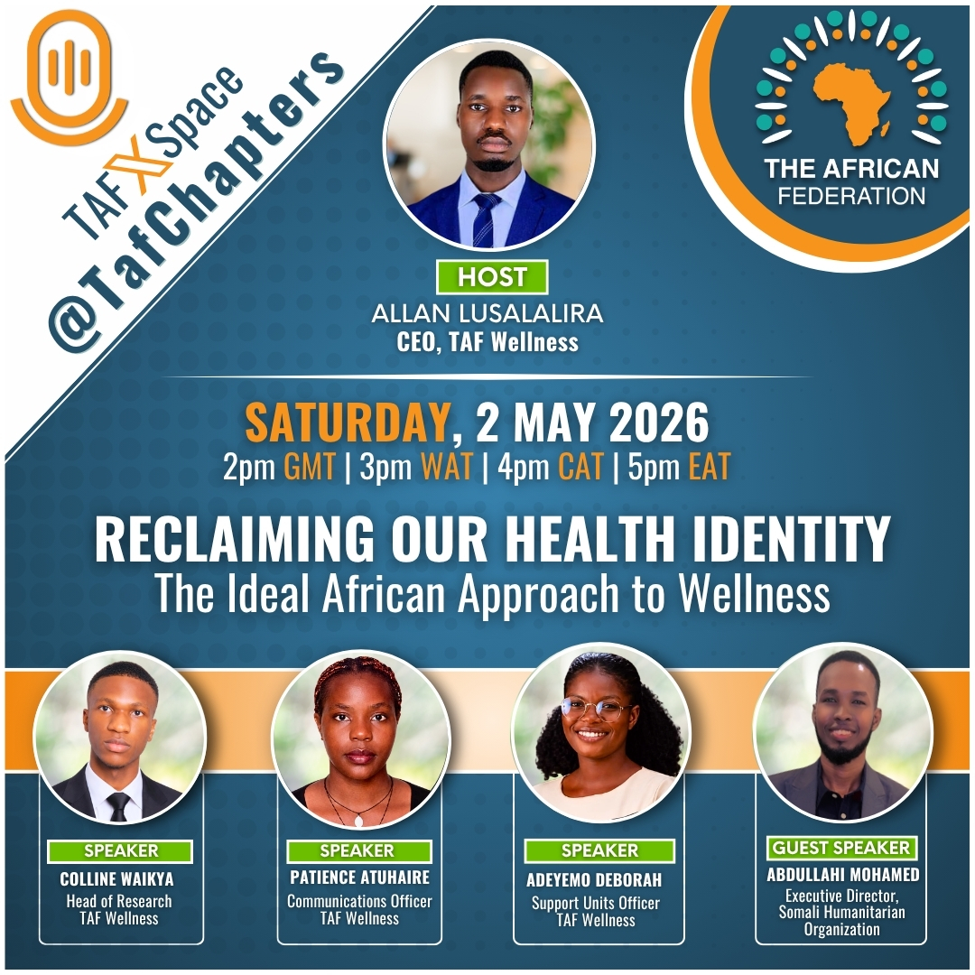 TAF X Space | Reclaiming our Health Identity