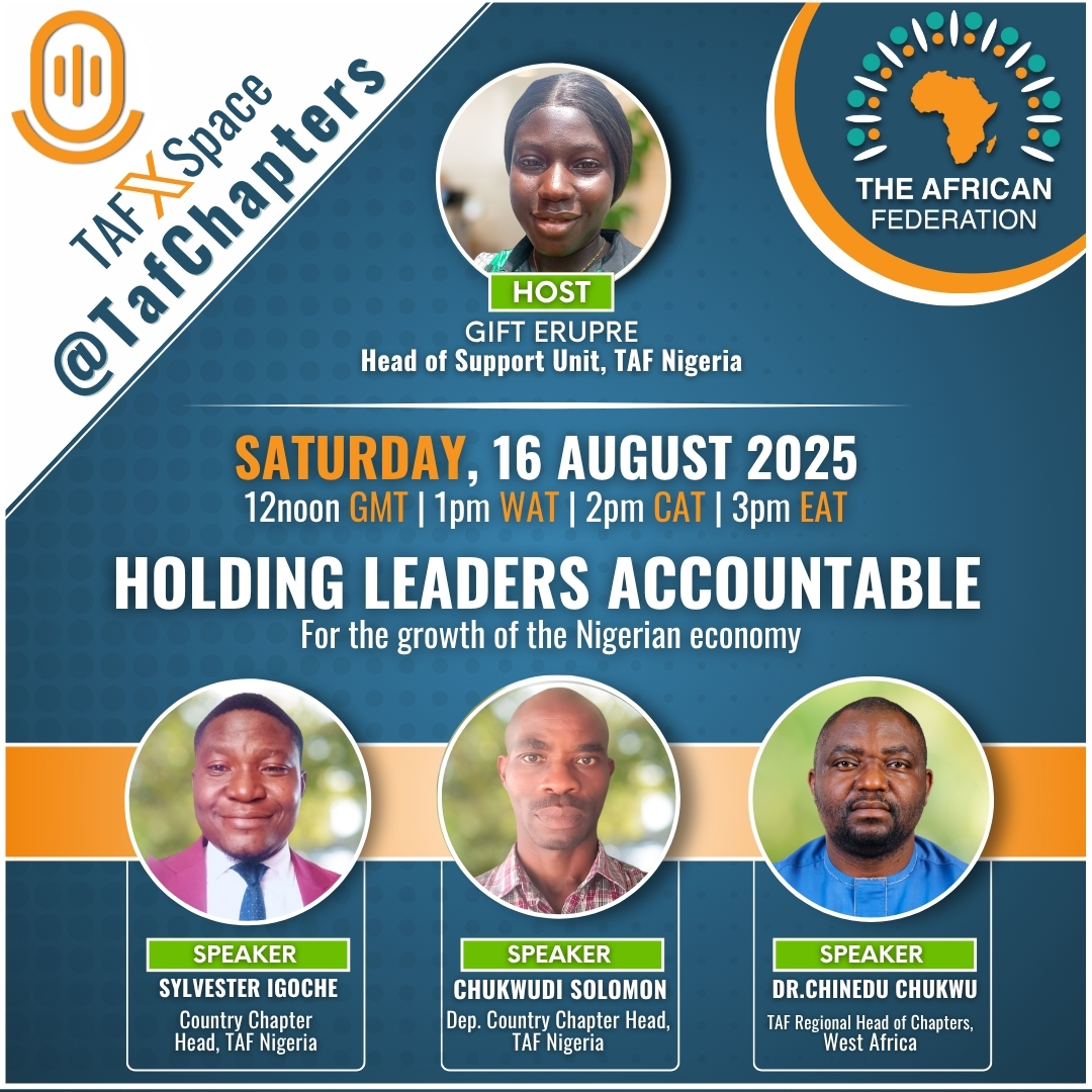TAF Nigera Holding Leaders Accountable