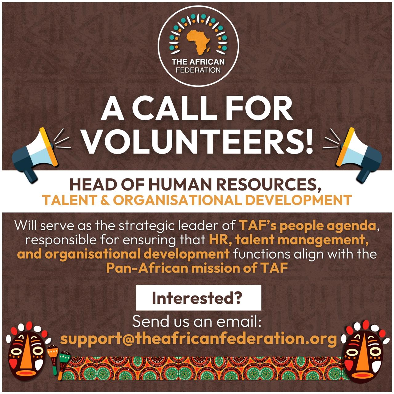 A Call for Volunteers-HR
