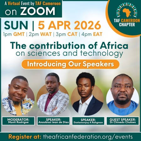 TAF Cameroon | The Contribution of Africa in Science & Tech