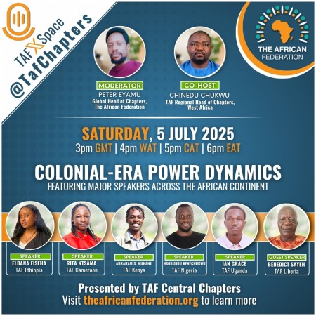 TAF Twitter Space | Colonial Era Power Dynamics