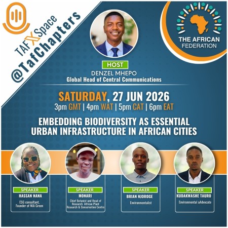 TAF X Space | Embedding Biodiversity in African Cities