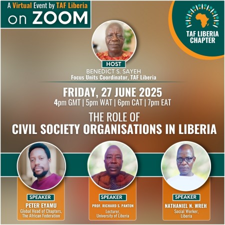 TAF Liberia | The Role of Civil Society Organisations