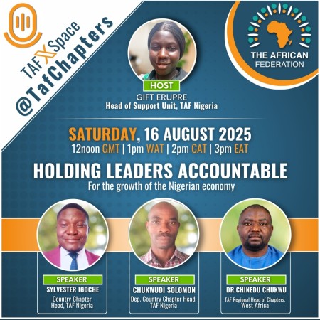 TAF Twitter Space | Holding Leaders Accountable