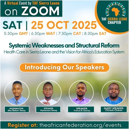 TAF Sierra Leone: Structural Reform