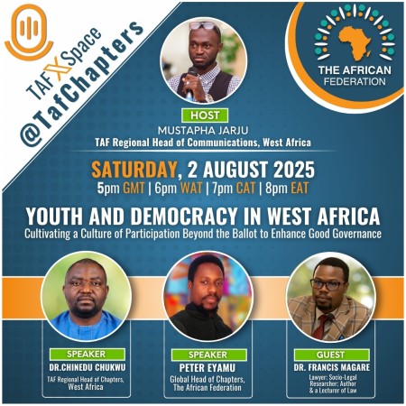 TAF Twitter Space | Youth and Democracy in West Africa