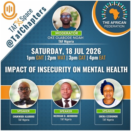 TAF X Space | Impact of Insecurity on Mental Health